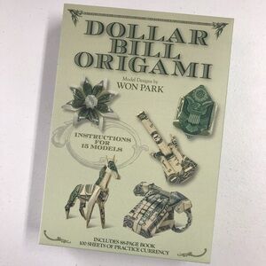Dollar Bill Origami Book by Won Park -P2